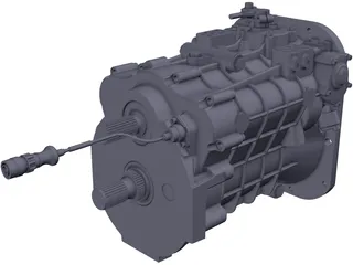 Gearbox Sadev BV SC90-20-SA 3D Model