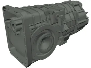 Gearbox Sadev BV SL90-20 4RM 3D Model
