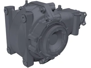 Sadev Axle 3D Model