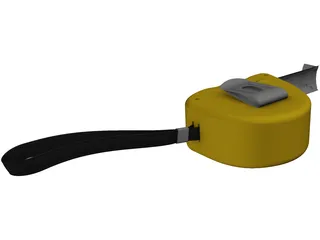 Ruler Measuring Tape 3D Model