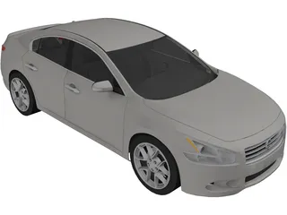 Nissan Maxima (2009) 3D Model