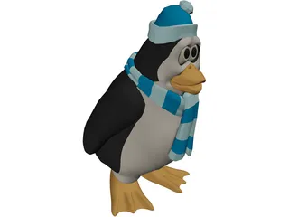 Penguin 3D Model