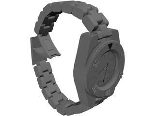 Rolex Watch 3D Model