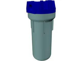 Water Filter 3D Model