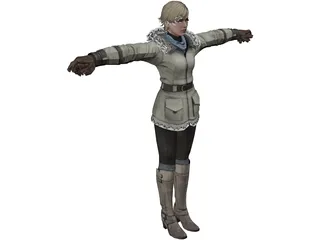 Sherry Birkin 3D Model