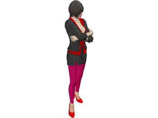 Ada Wong Damnation 3D Model