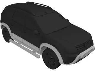 Renault (Dacia) Duster D-Cross 3D Model