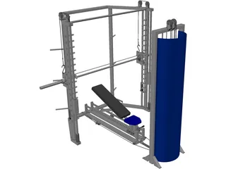 Smith Machine 3D Model