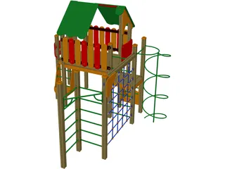 Playground Equipment 3D Model