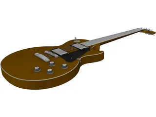 Gibson Les Paul Electric Guitar 3D Model