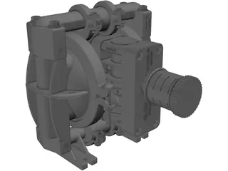 Wilden Pump 3D Model