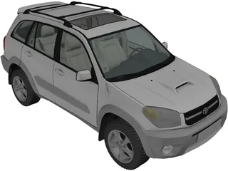 Toyota RAV4 5-door (2004) 3D Model