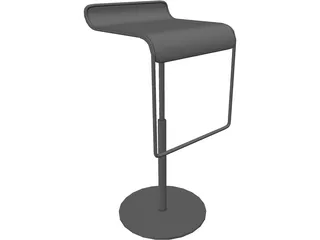 Modern Seat 3D Model