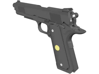 Colt M1911A1 3D Model