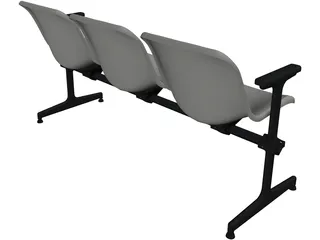 Bench 3D Model