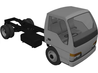 Isuzu NKR 3D Model