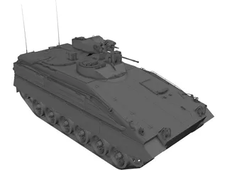 IFV Marder-1A3 3D Model