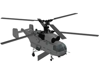 Kamov Ka-28 Helix 3D Model
