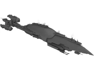 Commerce Guild Destroyer 3D Model