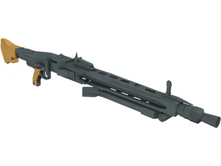 MG 42 3D Model