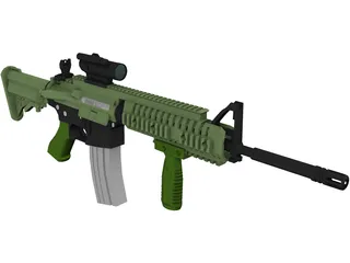 M4A1 3D Model