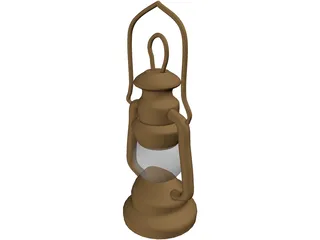 Ramadan Lantern Old 3D Model