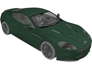 Aston Martin DBS Coupe (2006) 3D Model