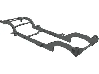 Suzuki Vitara Chassis 3D Model