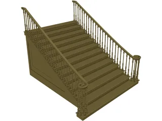 Stair 3D Model