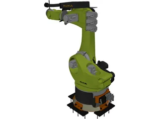 Kuka KR500-3 KR360-3 3D Model