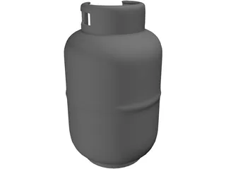 Gas Tank 3D Model