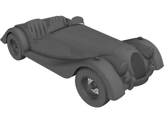 Morgan Plus 4 3D Model