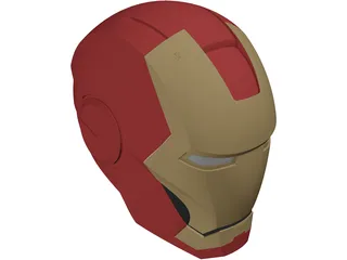 Iron Man Helmet 3D Model