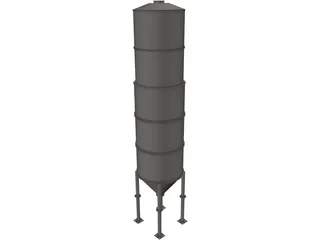 Silo 3D Model