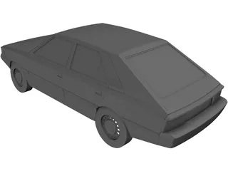 FSO Polonez (1978) 3D Model