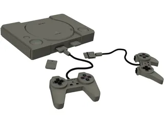 Sony Playstation 1 3D Model