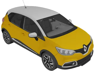 Ranault Captur (2014) 3D Model