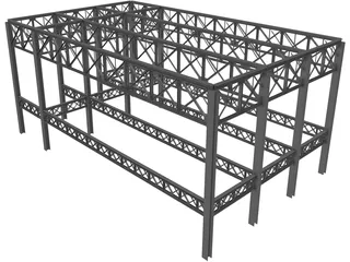 Scaffold 3D Model