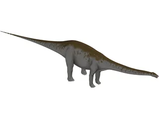 Apatosaurus 3D Model