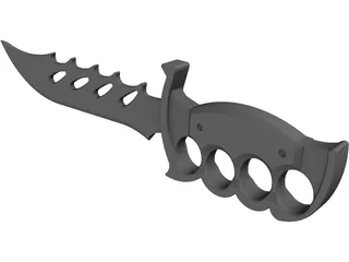 Knife 3D Model