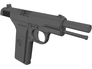 Zastava M57 3D Model