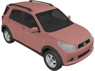 Toyota Rush (2006) 3D Model