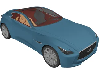Infiniti Essence Concept (2009) 3D Model