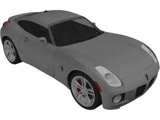 Pontiac Solstice Coupe (2009) 3D Model