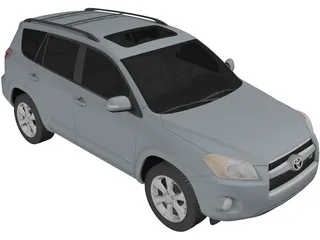 Toyota RAV4 Limited (2012) 3D Model