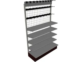 Mesh Shelf 3D Model