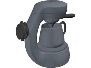 Atomic Coffee Maker 3D Model