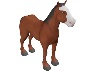 Horse 3D Model