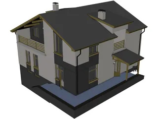 House Private 3D Model