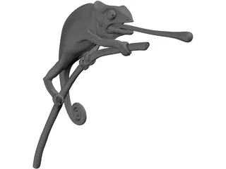 Chameleon 3D Model